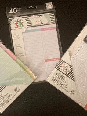 3 Sets! The Happy Planner and 365 Sticky Notes and Sheet Set